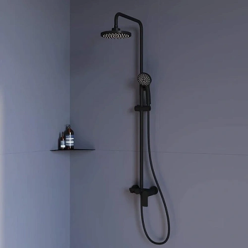 Душевая стойка RGW Shower Panels SP-26B черная - фото 2