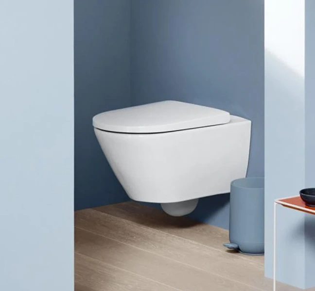 Унитаз подвесной Duravit D-Neo с креплением durafix 45770900A1 (детальная фотография), фарфор, керамика