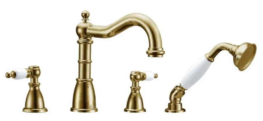 Смеситель для ванны Boheme Medici бронза 391 (детальная фотография)