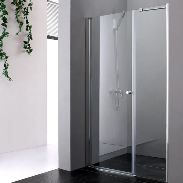 Душевая дверь в нишу Cezares Elena 130 см стекло прозрачное ELENA-W-B-11-40+90-C-Cr (детальная фотография)