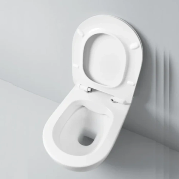 Унитаз подвесной Artceram File 2.0 FLV004 безободковый (детальная фотография), без бачка, со скрытым бачком