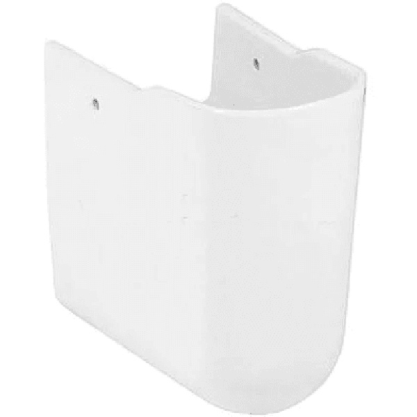 Полупьедестал для раковины Villeroy & Boch O.novo альпийский белый, без покрытия 52660001 (детальная фотография)