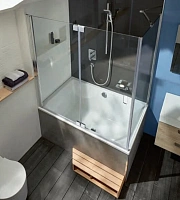 Ванна акриловая Jacob Delafon Capsule 120х80 см, белая