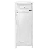 Шкаф-пенал напольный Comforty Тбилиси 40 см белый глянец