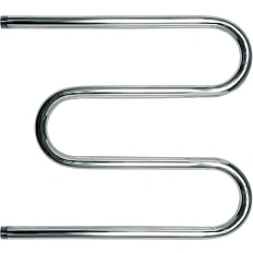 Полотенцесушитель водяной Ника Simple 60x50 см хром