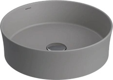 Раковина BERGES Ego 38 см матовый серый