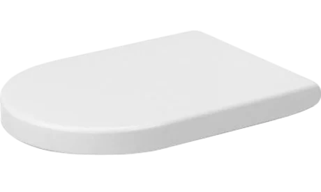 Сиденье для унитаза soft close, петли нержавеющая сталь, Duravit Starck 2 0063390000 (детальная фотография)