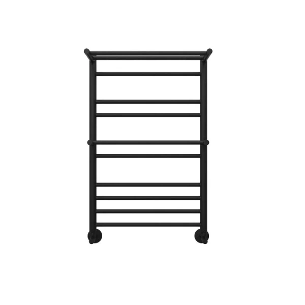 Полотенцесушитель водяной Акватек Альфа 50x80 см черный муар AQ RRP1080BL (детальная фотография)