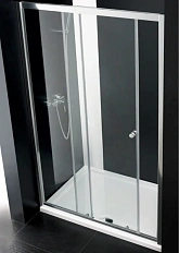 Душевая дверь в нишу Cezares Anima 140 см профиль хром