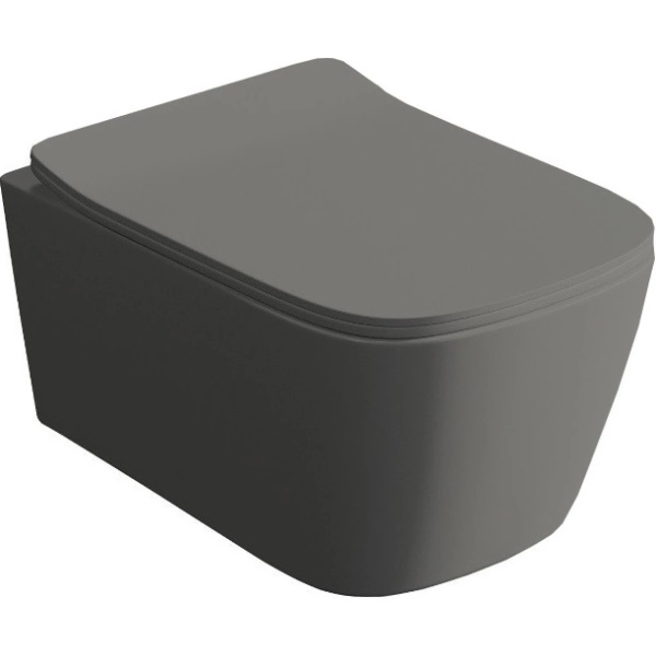 Унитаз подвесной ArtCeram A16 grigio olivia ASV006 15 00 (детальная фотография)