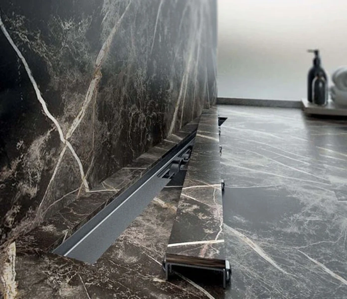 Душевой лоток Alcaplast APZ 55 см с решеткой под кладку камня APZ115-550 (детальная фотография)