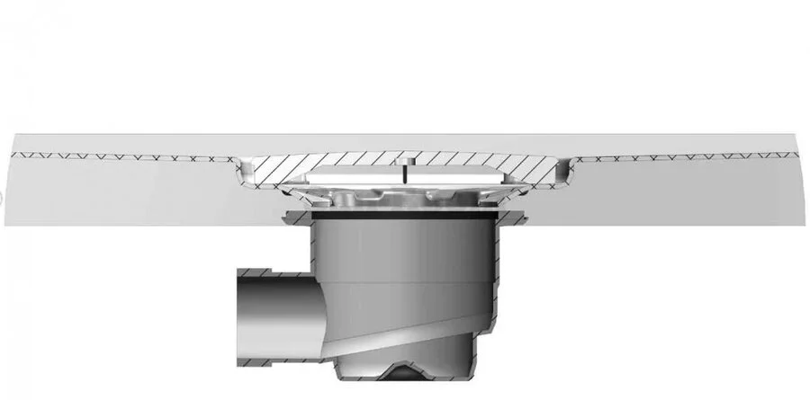 Душевой поддон акриловый белый с сифоном Riho Basel 424 180x80 см D005045005 (детальная фотография), акриловые