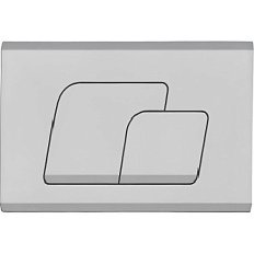 Клавиша смыва Ceramalux серебро