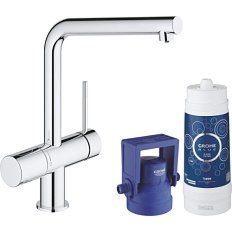 Смеситель для кухни,хром, GROHE Blue Minta Pure 31345002