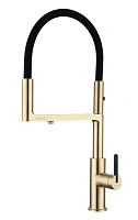 Смеситель для питьевой воды Paulmark Tornado светлое брашированное золото
