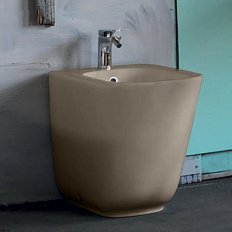 Биде напольное Kerasan Tribeca Nut Brown