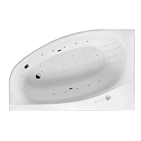 Ванна гидромассажная Excellent Kameleon Nano 170 x 110 см, левая, белый/хром, WAEX.KML17.NANO.CR