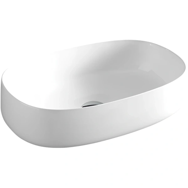 Раковина Artceram Cognac 55 см белая матовая COL003 05 34 (детальная фотография)