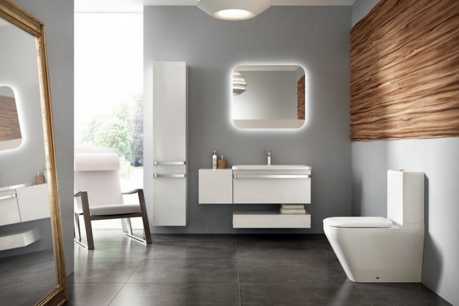 Унитаз компакт Ideal Standard Tonic II K3168 с антивсплеском (детальная фотография), современные, hi-tech, прямоугольные