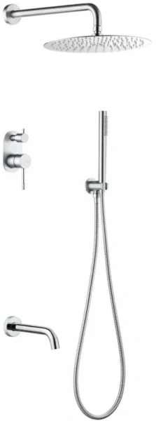 Душевой комплект Boheme Uno хром 464-2-CR (детальная фотография)