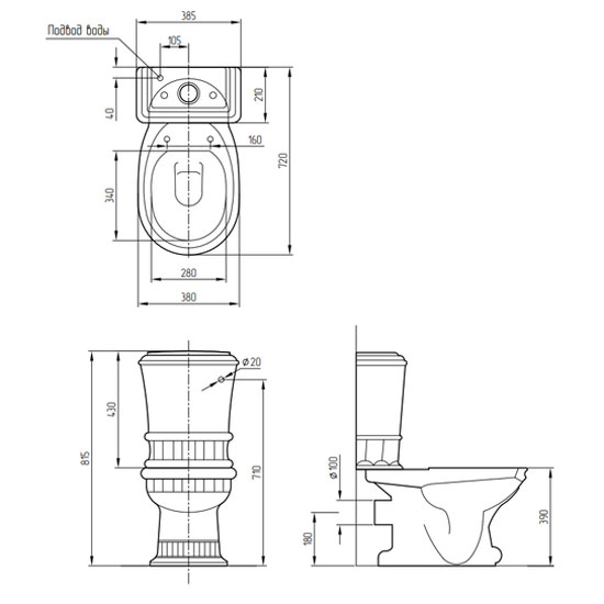 Схема (детальная фотография), напольные