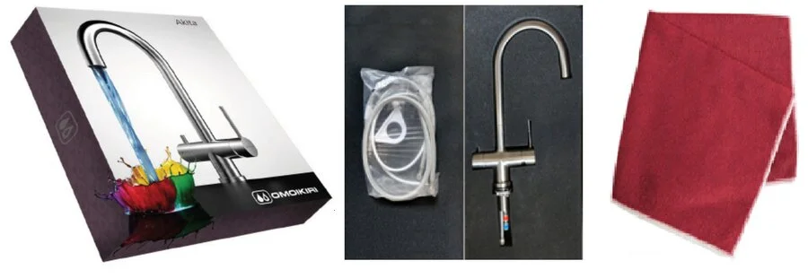 Смеситель для кухни Omoikiri Yamagata OYAM однорычажный (детальная фотография), на мойку, на столешницу