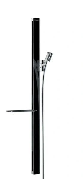 Штанга для душа Hansgrohe Unica черный/хром 27640600 (детальная фотография)