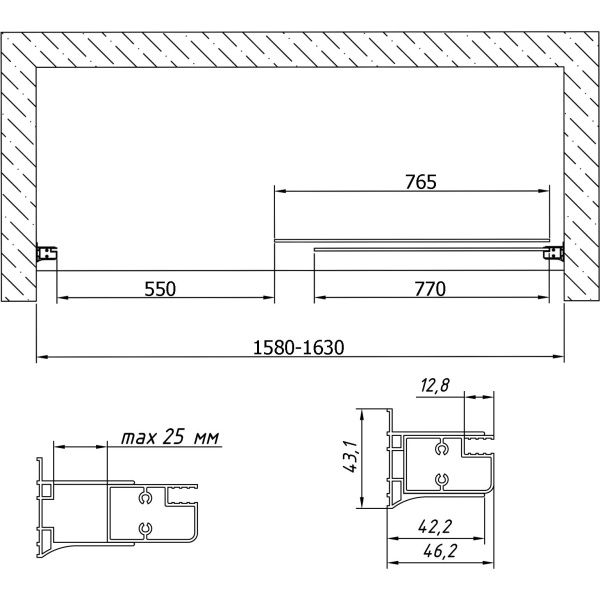 Схема (детальная фотография), прозрачные, рифленые, матовые, узорчатые, тонированные