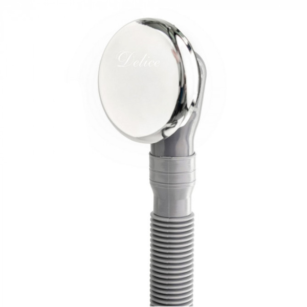 Слив-перелив Delice хром DLR000014 (детальная фотография), автомат, клик-клак