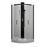 Душевая кабина Black&White Galaxy G8701 90x90 см с гидромассажем