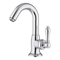 Смеситель для раковины, матовый никель, Nicolazzi Cinquanta