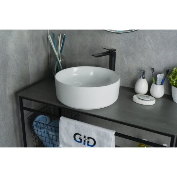 Раковина GID Esfera N9425 40 см круглая 51144 (детальная фотография), 40 см