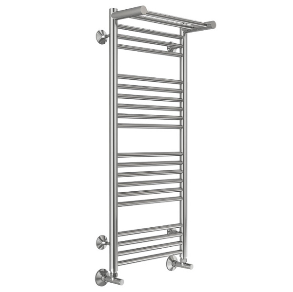 Полотенцесушитель водяной Terminus Аврора П20 400х1000 с полкой 4670078529435 (детальная фотография)