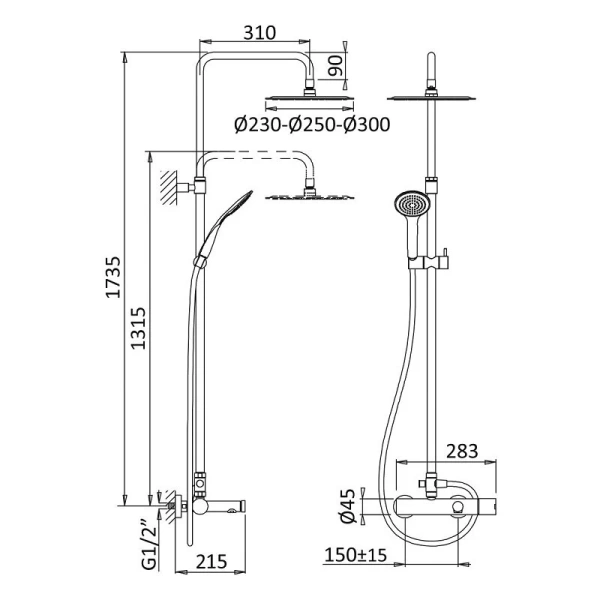 Схема (детальная фотография), современные, hi-tech