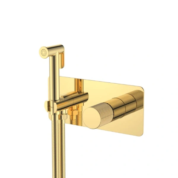 Гигиенический душ со смесителем Boheme Stick золото 127-GG.3 (детальная фотография)