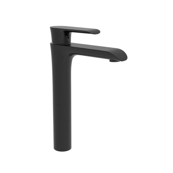 Смеситель для раковины Vincea Esse однорычажный, черный VBF-1E2MB (детальная фотография)