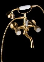 Смеситель для ванны Boheme Royal Cristal бронза