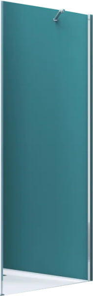 Душевая перегородка BelBagno Aek 100 см прозрачное стекло AEK-100-FIX-C-Cr (детальная фотография)