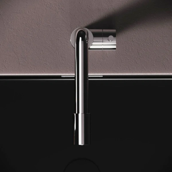 Смеситель для кухни Am.Pm X-Joy S хром F85B05000 (детальная фотография), высокие, из нержавеющей стали, округлая форма