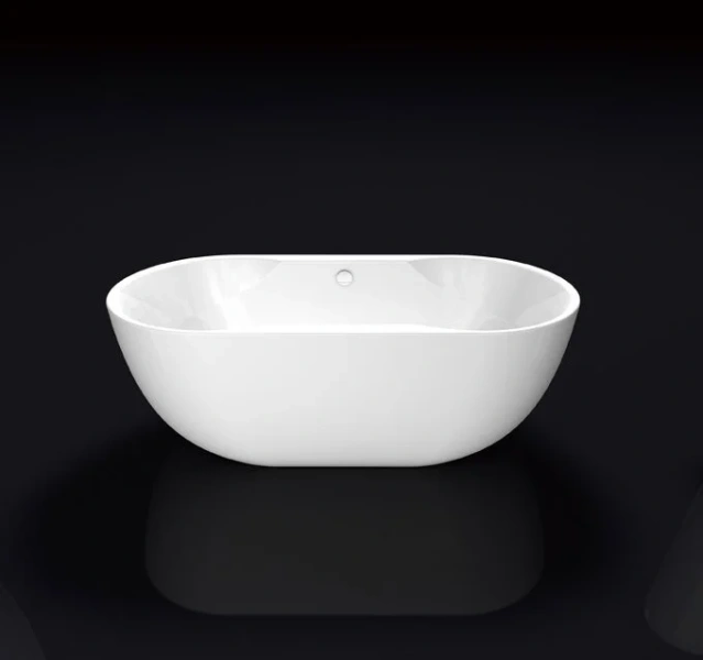 Ванна акриловая BelBagno 180х85 см отдельностоящая BB28 (детальная фотография), современныe, hi-tech