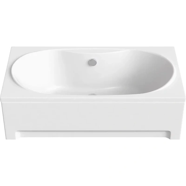 Ванна акриловая Bas Ньюлав В 00063, 180 х 90 см, белый (детальная фотография), современныe, hi-tech