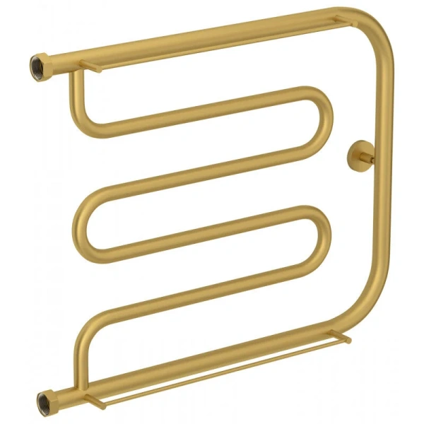 Полотенцесушитель водяной Сунержа Лира+ 65х50 см матовое золото 032-4012-5065 (детальная фотография)