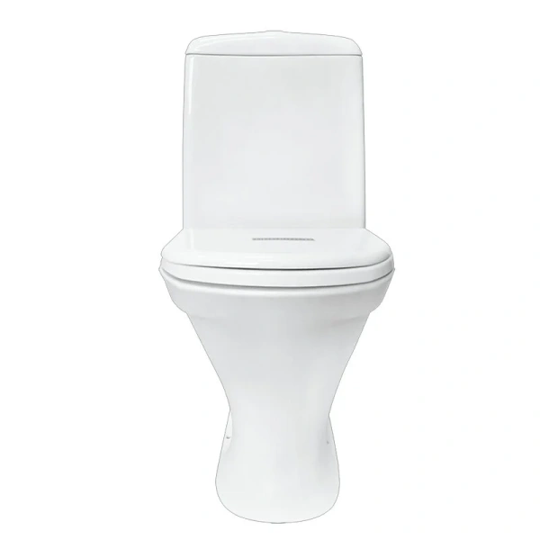 Унитаз компакт Sanita Аттика белый WC.CC/Attica/1-P/WHT.G/S1 (детальная фотография), с бачком