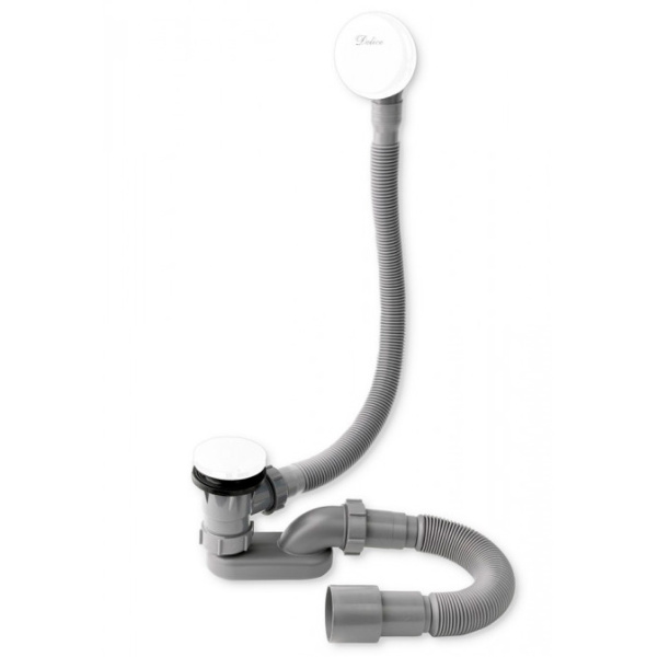 Слив-перелив Delice белый глянцевый DLR000018 (детальная фотография)