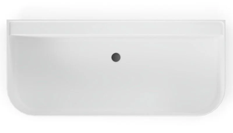 Ванна из искусственного камня Belux Атланта ВА-1700, 4810924287366, 170 x 75 см, с подставкой, белый (детальная фотография), 170х75