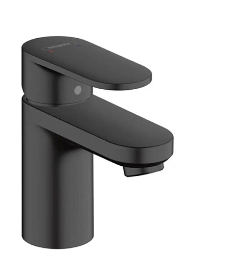 Смеситель для раковины Hansgrohe Vernis Blend матовый черный - фото 2