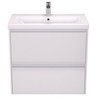 Тумба под раковину подвесная Velvex Klaufs 80 см белая