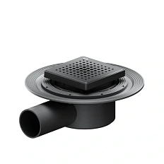 Душевой трап Am.Pm MasterFlow 10 см черный матовый