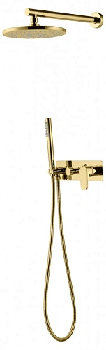 Душевой комплект Boheme Spectre золото - фото 4
