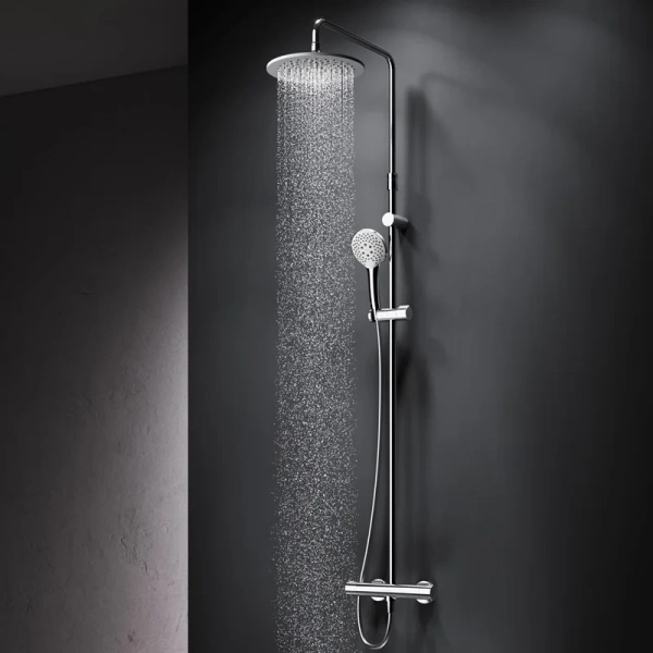 Душевая стойка Am.Pm Gem с термостатом F0790420 (детальная фотография), без излива